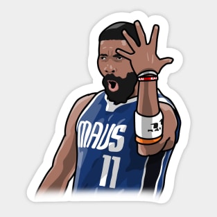 Kyrie save Sticker